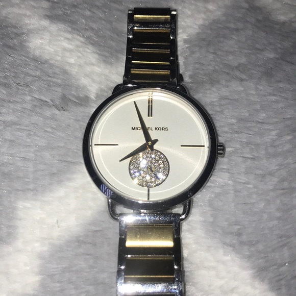 Michael Kors silver/gold watch